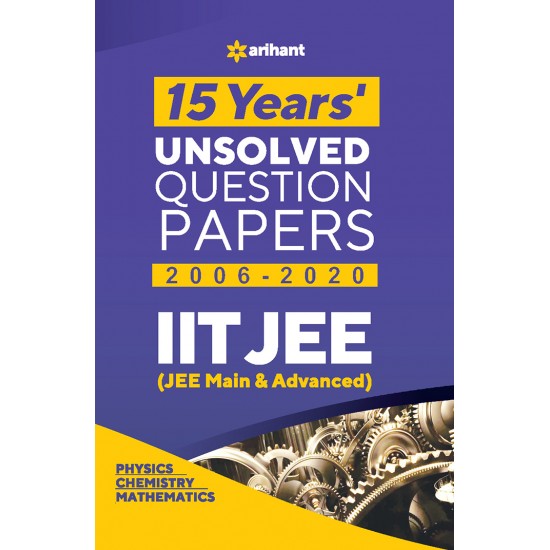 Buy 15 Years Unsolved Question Papers IIT JEE Mains & Advanced 2021 at lowest prices in india