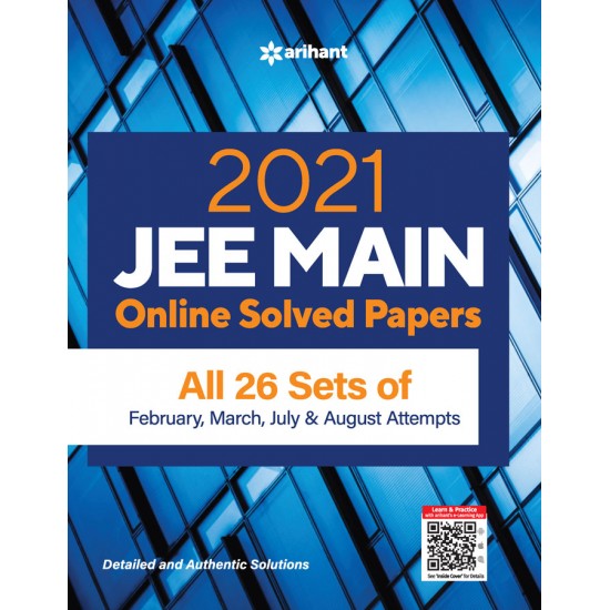 Buy 2021 JEE Main Online Solved Papers All 26 Sets Of Februrary , March , July & August Attempts for 2022 Exam at lowest prices in india