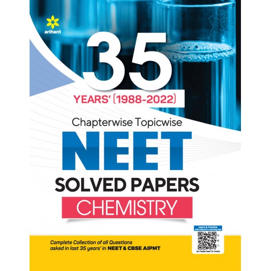 Buy 35 Years (1988-2022) Chapterwise Topicwise NEET Solved Papers - Chemistry at lowest prices in india