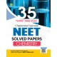 Buy 35 Years (1988-2022) Chapterwise Topicwise NEET Solved Papers - Chemistry at lowest prices in india