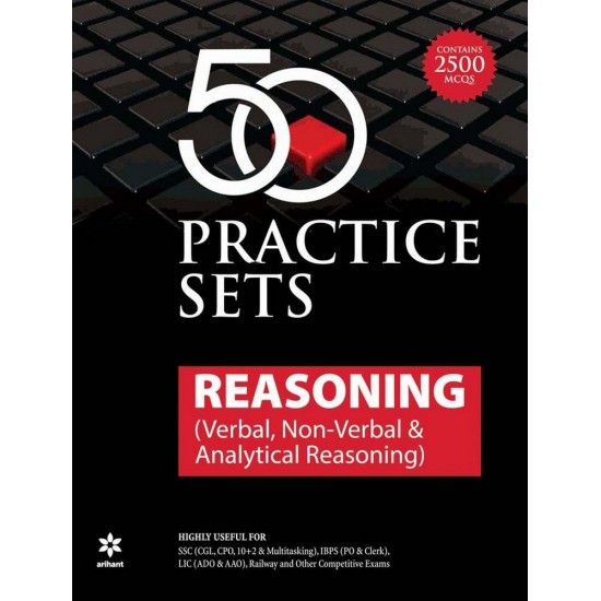 Buy 50 Practice Sets Reasoning ( Verbal., Non Verbal & Analytical Reasoning ) at lowest prices in india
