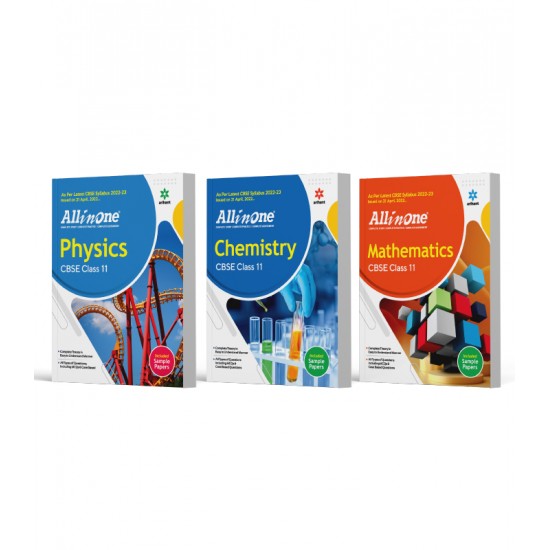 Buy All in One - Class 11 - Physics, Chemistry, Mathematics (Set of 3 Books) at lowest prices in india
