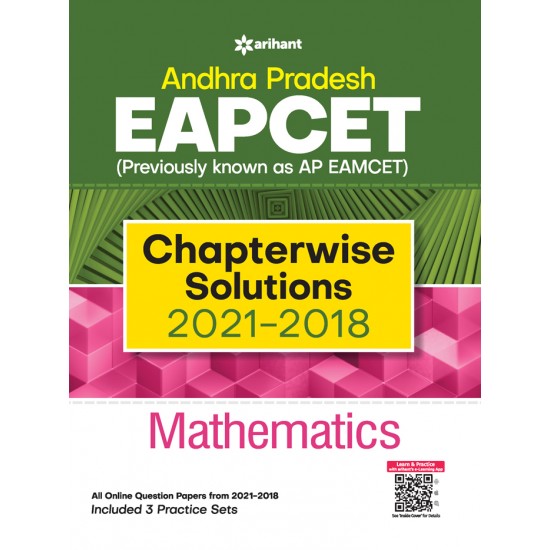 Buy Andhra Pradesh EAPCET (Previously Known as AP EAMCET) Chapterwise Solution 2021-2018) Mathematics at lowest prices in india