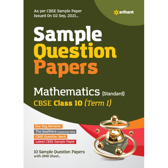 Buy Arihant CBSE Term 1 Mathematics (Standard) Sample Papers Questions for Class 10 MCQ Books for 2021 (As Per CBSE Sample Papers issued on 2 Sep 2021) at lowest prices in india