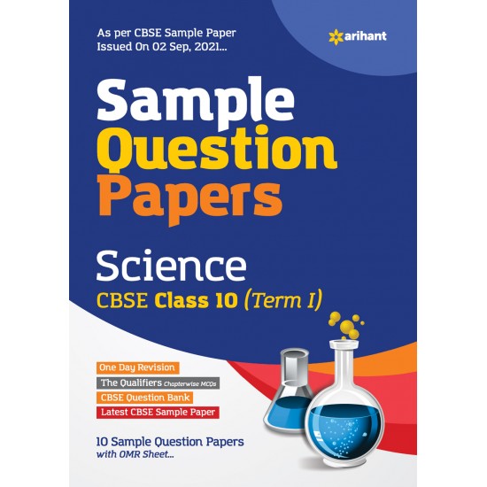Buy Arihant CBSE Term 1 Science Sample Papers Questions for Class 10 MCQ Books for 2021 (As Per CBSE Sample Papers issued on 2 Sep 2021) at lowest prices in india