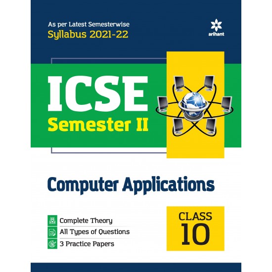 Buy Arihant ICSE Computer Application Semester 2 Class 10 for 2022 Exam at lowest prices in india