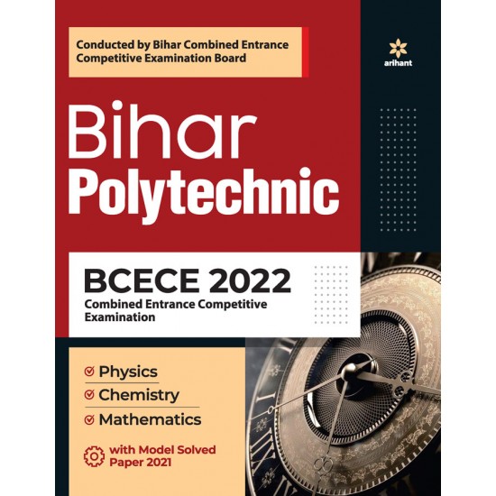 Buy BCECE Bihar Polytechnic Combined Entrance Competitive Examination 2022 at lowest prices in india