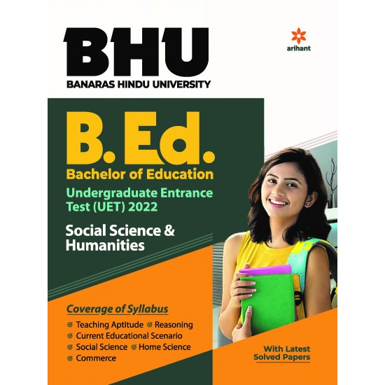 Buy BHU Banaras Hindu University B.ed Social Science and humanities Entrance Exam 2022 at lowest prices in india