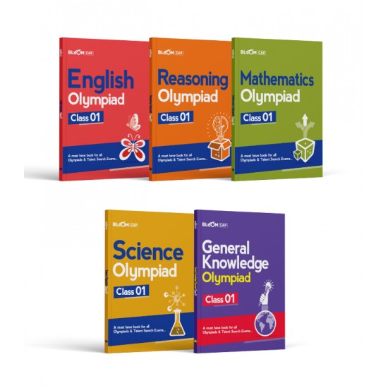 Buy Bloom Olympiad Study Books Class 01 (Set of 5 books) at lowest prices in india