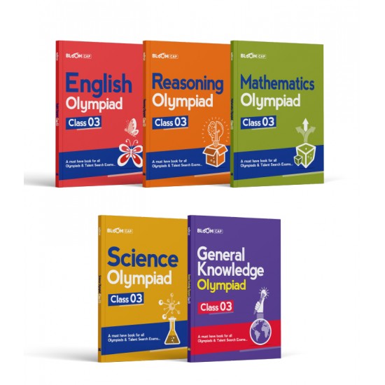 Buy Bloom Olympiad Study Books Class 03 (Set of 5 books) at lowest prices in india