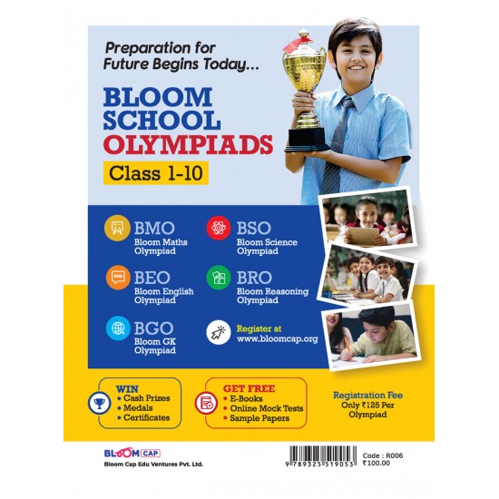 Buy Bloom Reasoning Olympiad Study Books Class 06 at lowest prices in india