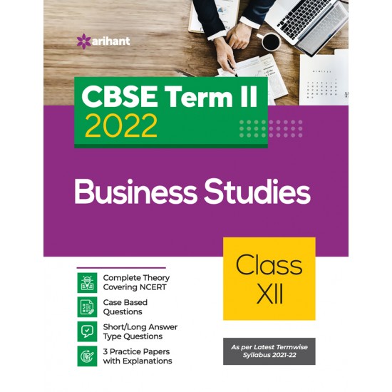 Buy CBSE Business Studies Term 2 Class 12 for 2022 Exam (Cover Theory and MCQs) at lowest prices in india