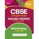 Buy CBSE Chapterwise Solved Papers 2022-2008 BIOTECHNOLOGY Class XII at lowest prices in india