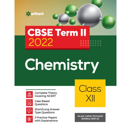Buy CBSE Chemistry Term 2 Class 12 for 2022 Exam (Cover Theory and MCQs) at lowest prices in india