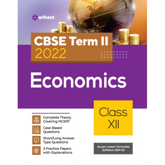 Buy CBSE Economics Term 2 Class 12 for 2022 Exam (Cover Theory and MCQs) at lowest prices in india
