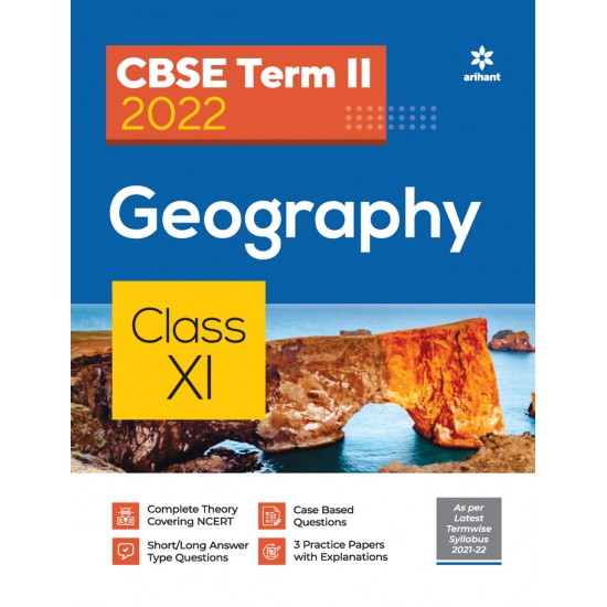 Buy CBSE Geography Term 2 Class 11 for 2022 Exam (Cover Theory and MCQs) at lowest prices in india
