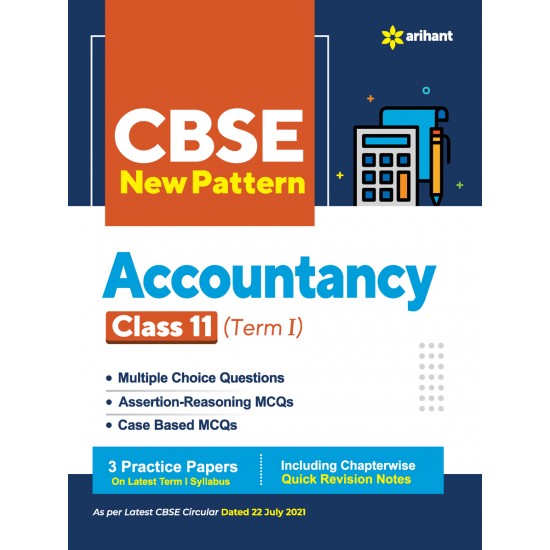 Buy CBSE New Pattern Accountancy Class 11 for 2021-22 Exam (MCQs based book for Term 1) at lowest prices in india