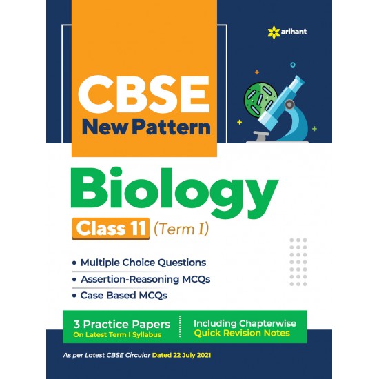 Buy CBSE New Pattern Biology Class 11 for 2021-22 Exam (MCQs based book for Term 1) at lowest prices in india