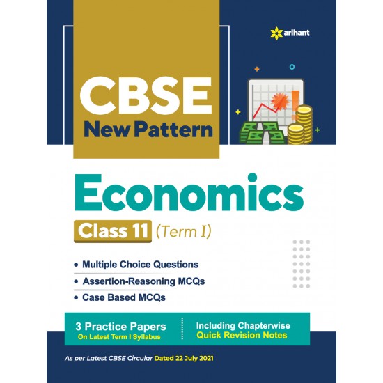 Buy CBSE New Pattern Economics Class 11 for 2021-22 Exam (MCQs based book for Term 1) at lowest prices in india