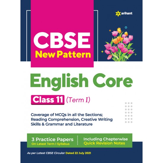 Buy CBSE New Pattern English Core Class 11 for 2021-22 Exam (MCQs based book for Term 1) at lowest prices in india