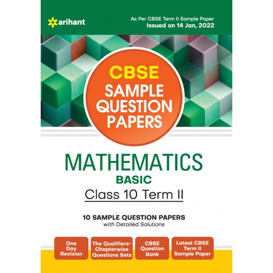 Buy CBSE Sample Question Papers Mathematics Basic Class 10 Term II at lowest prices in india