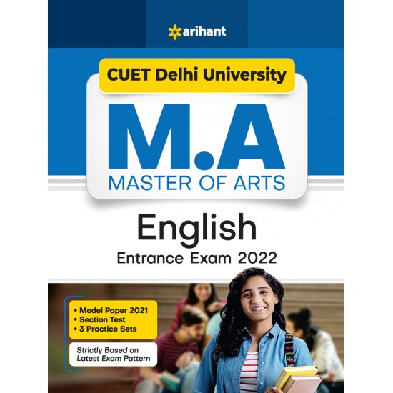 Buy CUET Delhi University M.A (Master Of ARTS) English Entrance Exam 2022 at lowest prices in india
