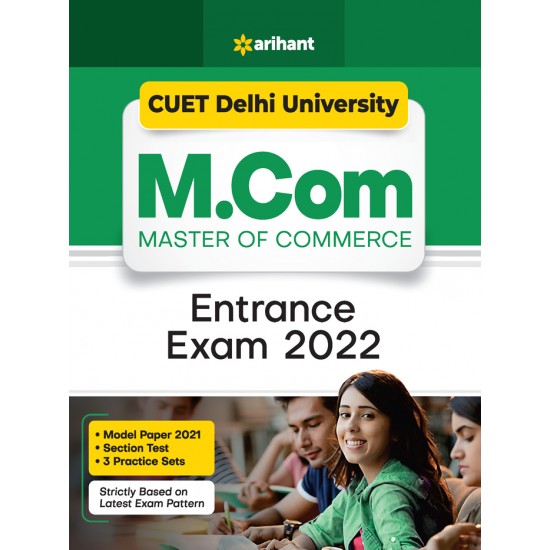 Buy CUET Delhi University M.Com (Master Of Commerce) Entrance Exam 2022 at lowest prices in india