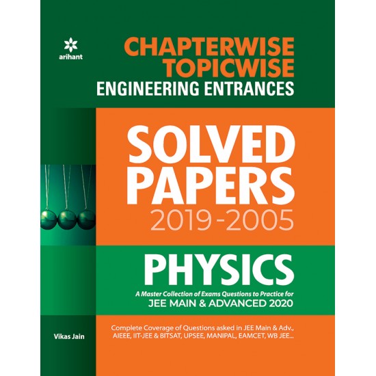 Buy Chapterwise Topicwise Solved Papers Physics for Engineering Entrances 2020 at lowest prices in india