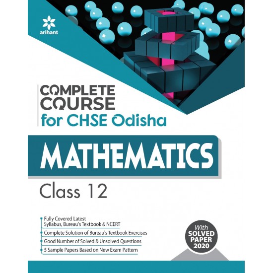 Buy Complete Course For CHSE Odisha Mathematics Class 12 for 2021 Exam at lowest prices in india