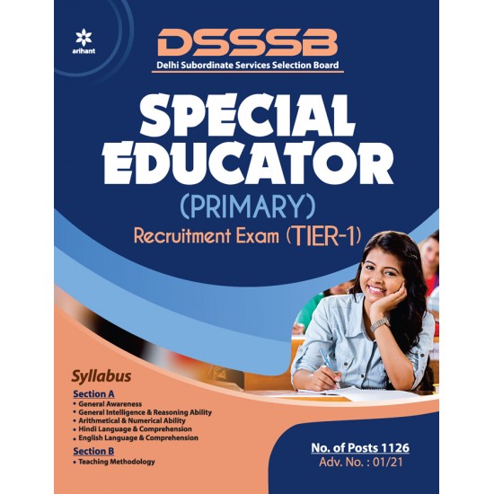 Buy DSSSB Primary Special Educator Tier 1 Exam Guide 2021 at lowest prices in india