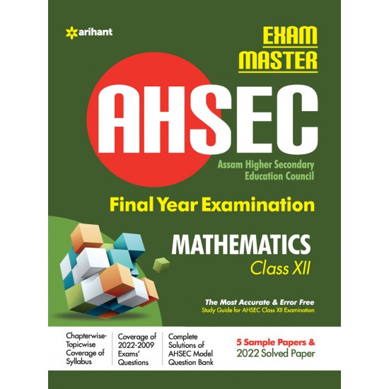 Buy Exam Master AHSEC (Assam Higher Secondary Education Council) Final Year Examination MATHEMATICS class 12 at lowest prices in india