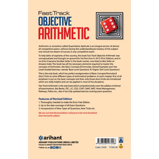 Buy Fast Track Objective Arithmetic at lowest prices in india