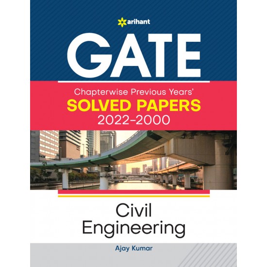 Buy GATE Chapterwise Previous Years Solved Papers (2022-2000) Civil Engineering at lowest prices in india