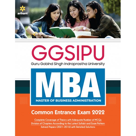 Buy GGSIPU MBA Master Of Business Administration Common Entrance Exam 2022 at lowest prices in india