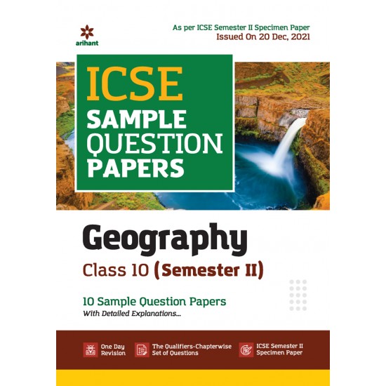Buy ICSE Sample Question Papers Geography Class 10 (Semester II) 10 Sample Question Papers at lowest prices in india