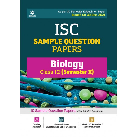 Buy ISC Sample Question Papers Biology Class 12 (Semester II) at lowest prices in india
