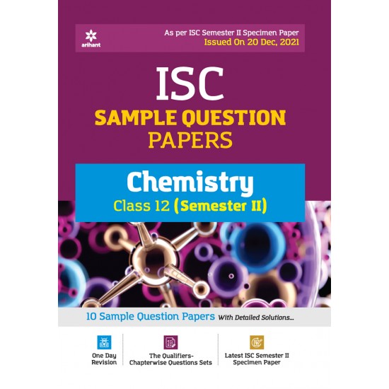 Buy ISC Sample Question Papers Chemistry Class 12 (Semester II) at lowest prices in india