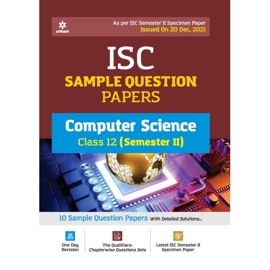 Buy ISC Sample Question Papers Computer Science Class 12 (Semester II) at lowest prices in india