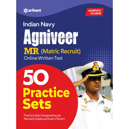 Buy Indian Navy Agniveer MR (Matric Recruit ) Online Written Test 50 Practice Sets at lowest prices in india