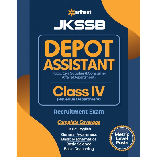 Buy JKSSB Depot Assistant Exam Guide 2021 at lowest prices in india