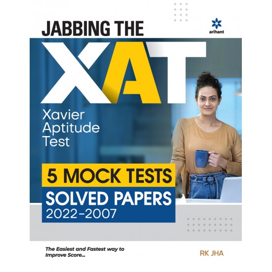 Buy Jabbing The XAT (Xavier Aptitude Test) - 5 Mock Tests Solved Papers 2022-2007 at lowest prices in india
