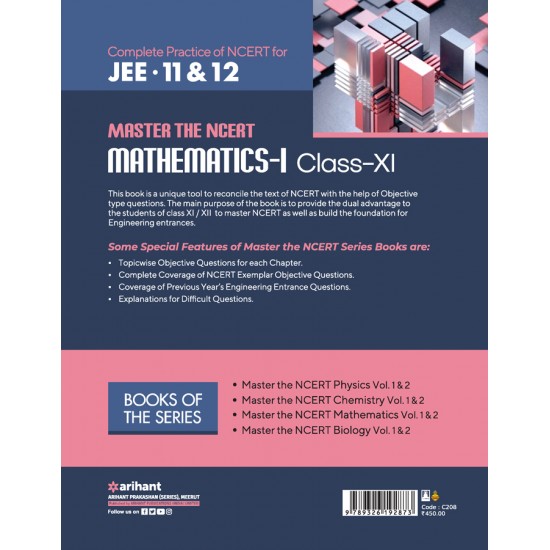 Buy MASTER THE NCERT MATHEMATICS -1 Class XI at lowest prices in india