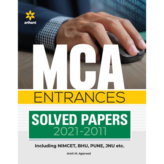 Buy MCA Entrances Solved Papers 2021-2011 at lowest prices in india