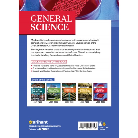 Buy Magbook General Science at lowest prices in india