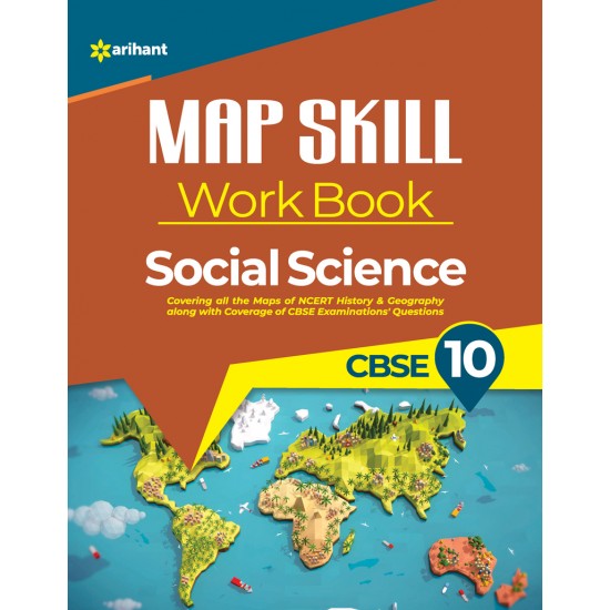 Buy Map Skill Workbook Social Science Class 10 at lowest prices in india