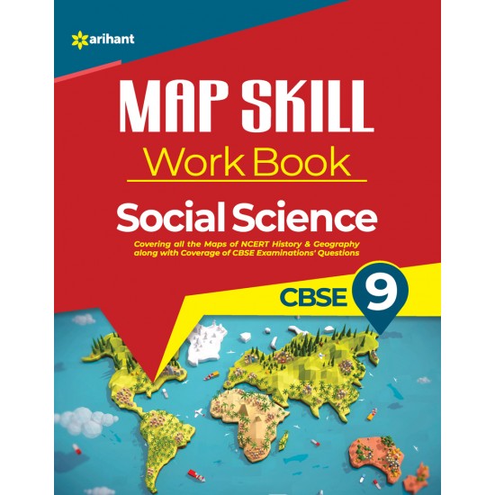 Buy Map Skill Workbook Social Science Class 9 at lowest prices in india