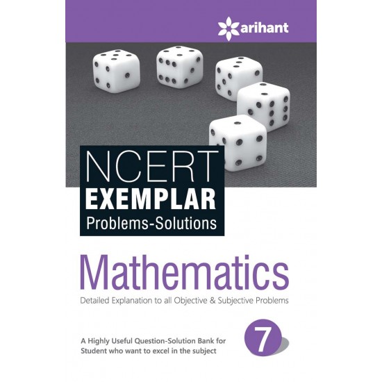 Buy NCERT Exemplar Problems-Solutions MATHEMATICS class 7th at lowest prices in india