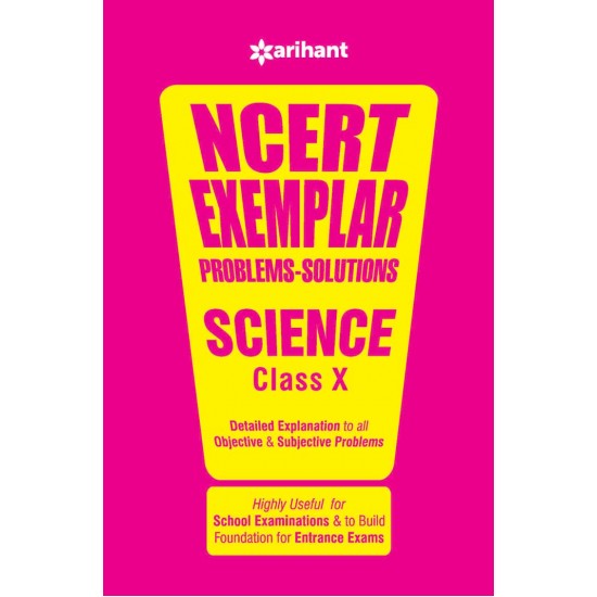 Buy NCERT Exemplar Problems-Solutions SCIENCE class 10th at lowest prices in india