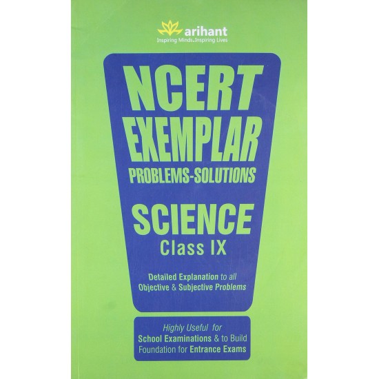 Buy NCERT Exemplar Problems-Solutions SCIENCE class 9th at lowest prices in india