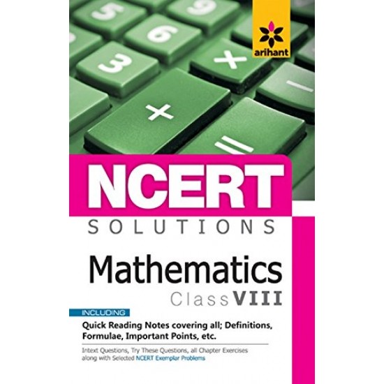 Buy NCERT Solutions MATHEMATICS for class 8th at lowest prices in india